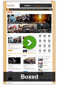 Sahifa Magazine News Newspaper WordPress Theme